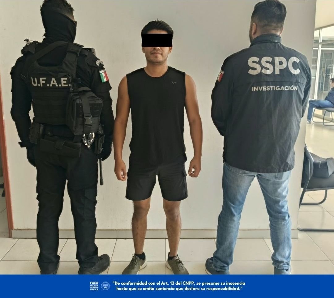 La captura fue en coordinación con la SSPC