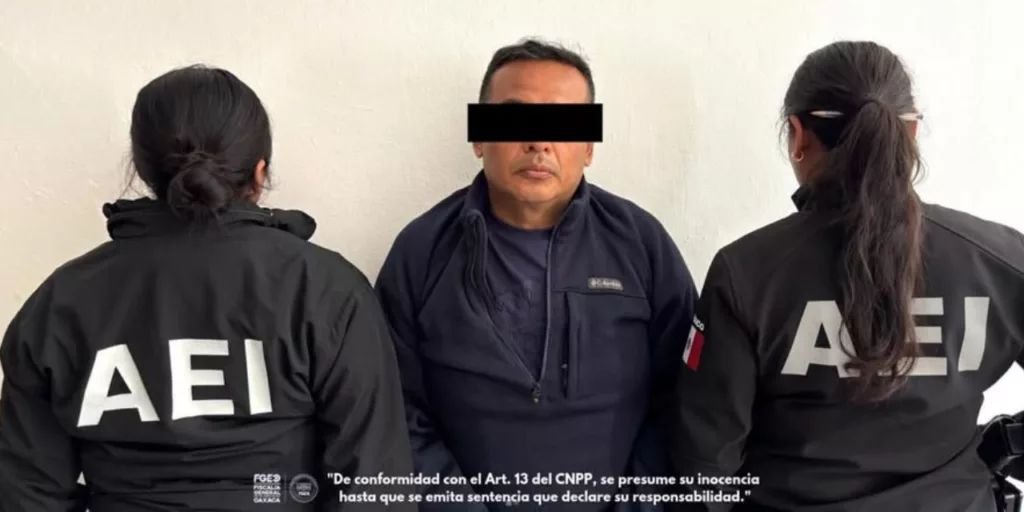 Fiscalía de Oaxaca detiene a un hombre como probable responsable de feminicidio en Xoxocotlán