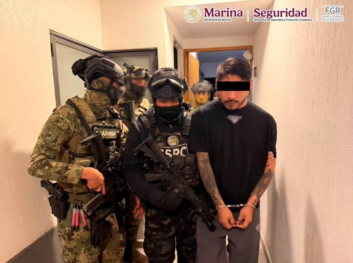 Detienen en Guadalajara a "El Cromo", señalado como líder de "Los Cromos", grupo vinculado con el CJNG que opera en Juchitán y el Istmo